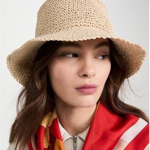 Madewell Straw Bucket Hat